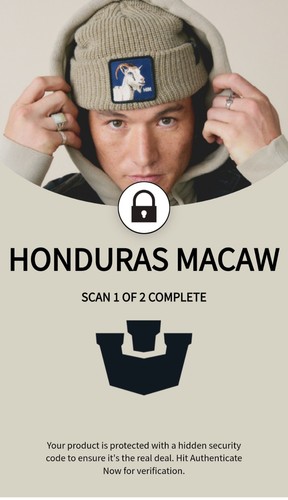 Goorin Bros Mütze "Honduras Ara" Papagei Vogel GUAPO bestickt weiß grün 2025 - Bild 3 von 13