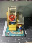 Fisher Price Little People 1966 Musical Ferris Wheel Vintage wind up #969 WORKS