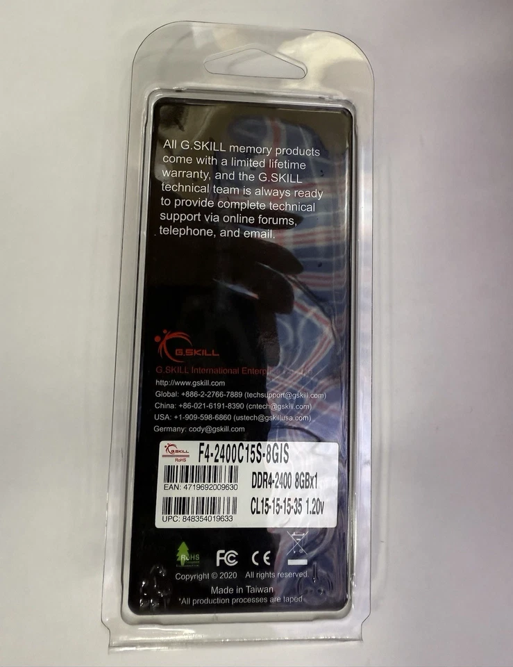 g skills  ddr4 8gb - Image 2 of 2