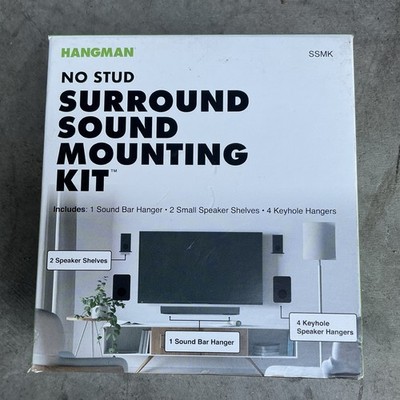 Hangman No Stud Universal Surround Sound Mounting Kit SSMK Green/White