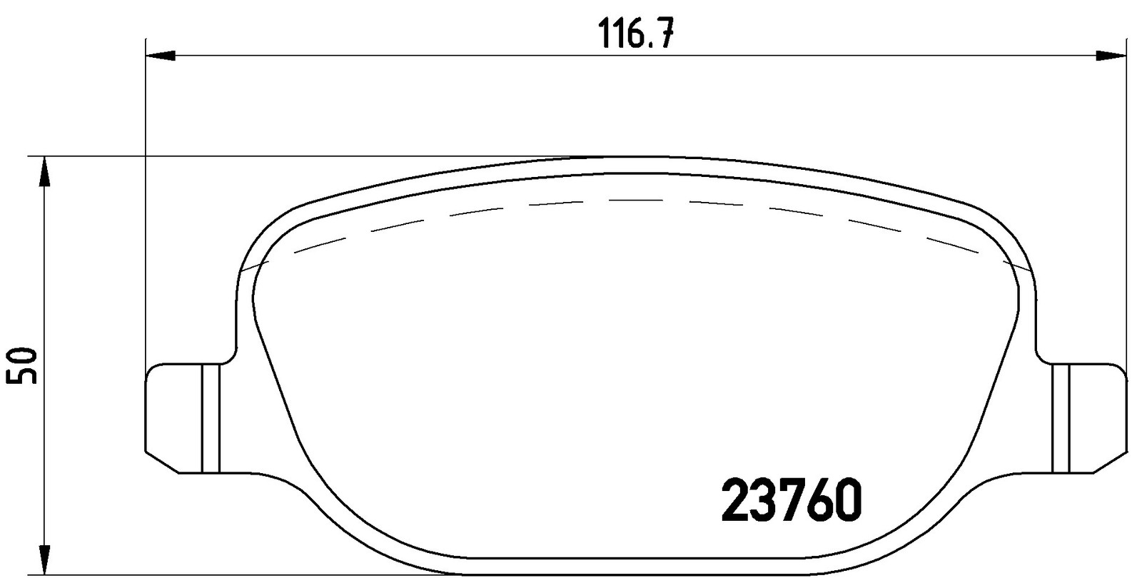 Für BREMBO KLOCKI SZCZEKI CYLINDERKI P 23 089 BRAKE PADS LANCIA THESIS 02- - Bild 5