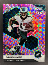 2021 Panini Mosaic #305 DeVonta Smith Prizm Camo Pink Rookie