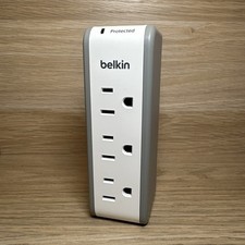 Belkin Wall Mount Travel Surge Protector - 3 AC Multi Outlets 2 USB Ports