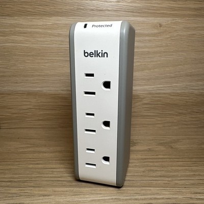 Belkin Wall Mount Travel Surge Protector - 3 AC Multi Outlets & 2 USB Ports
