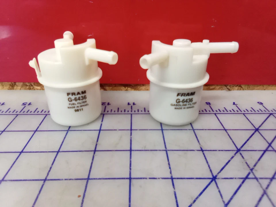 G6436 Fram Gas Fuel Filters Pack Of 2, New Old Stock, Free Shipping - Image 3 of 4