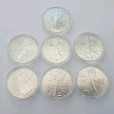 2025 1oz .999 Fine Silver Coin - USA Eagle - In Capsule
