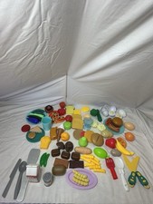 Vintage Fisher Price little tikes Pretend Play Food Lot Fun With Food 101 Pcs