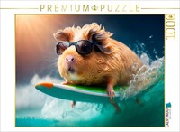 Calvendo Puzzle Pig In The Sea | 1000 Pieces, Finished Size 25.2 × 18.9 In (64 ×