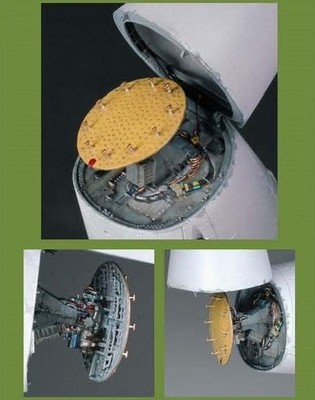 AMK SIO Models Maßstab 1:48 F-14 AN/APG-71 Radar 3DP-48001-G2