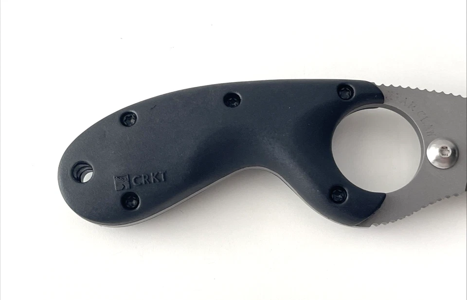 CRKT 2515 Bear Claw Fixed Blade Knife Sharp Tip AUS-4 Taiwan 2000 - Image 3 of 4