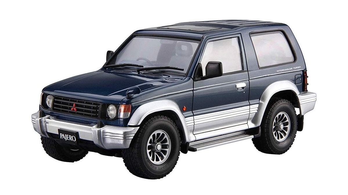 AOSHIMA Mitsubishi Pajero V24WG XR-II 1991 Model Kit 1/24 | eBay