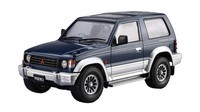 Aoshima Mitsubishi Pajero V24WG XR-II 1991 Model Kit 1/24