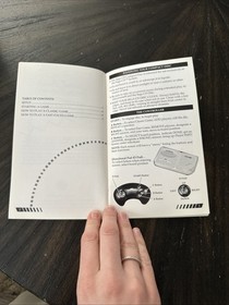 Sega CD Manual Only Trivial Pursuit W/Reg Card