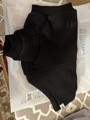 COMFRT brand New  In Package XXS Dog Pet Hoodie obsidian black Free Shipping