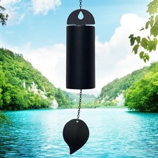 Deep Resonance Serenity Bell Large Wind Chimes For Outside Deep Tone