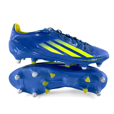 Adidas Adizero RS7 F50 SG Elite US9.5 UK9 Blue Men's Cleats Soccer