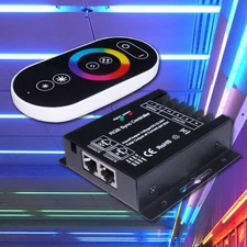 DC12V-24V 8A*3CH RGB Sync Controller Wireless Touch RGB Remote For RGB LED light