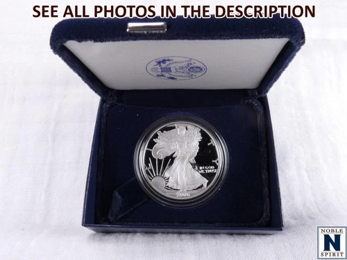 NobleSpirit Beautiful 2006 American Eagle .999 Silver 1oz Proof in Box w CoA