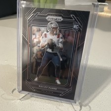 2022 Panini Chronicles Prizm Black Rookie #PB-24 Bailey Zappe Patriots