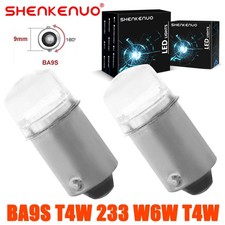 For Motorbike Motorcycle Led Indicator Light Bulbs 6000K Led Repeater BA9S 233