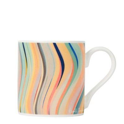 Paul Smith Bone China Mug Pale Swirl