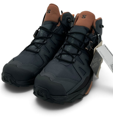 Salomon X Ultra 4 Mid GTX Women's Size 9 Black/Brown Hiking Shoes NIB