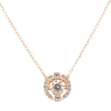 Swarovski Rose Gold Crystal Sparkling Dance Necklace Ladies Jewellery - NEW