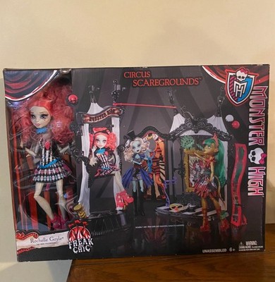 Monster High Rochelle Goyle Circus Scaregrounds Playset | eBay