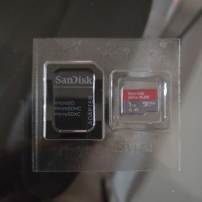 SanDisk Ultra PLUS microSDXC UHS-I 1TB Speicherkarte Class 10 A1 V10