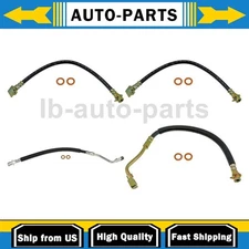For Saturn SC 1991-1992 Dorman 4x Front Rear Set Brake Hose Line