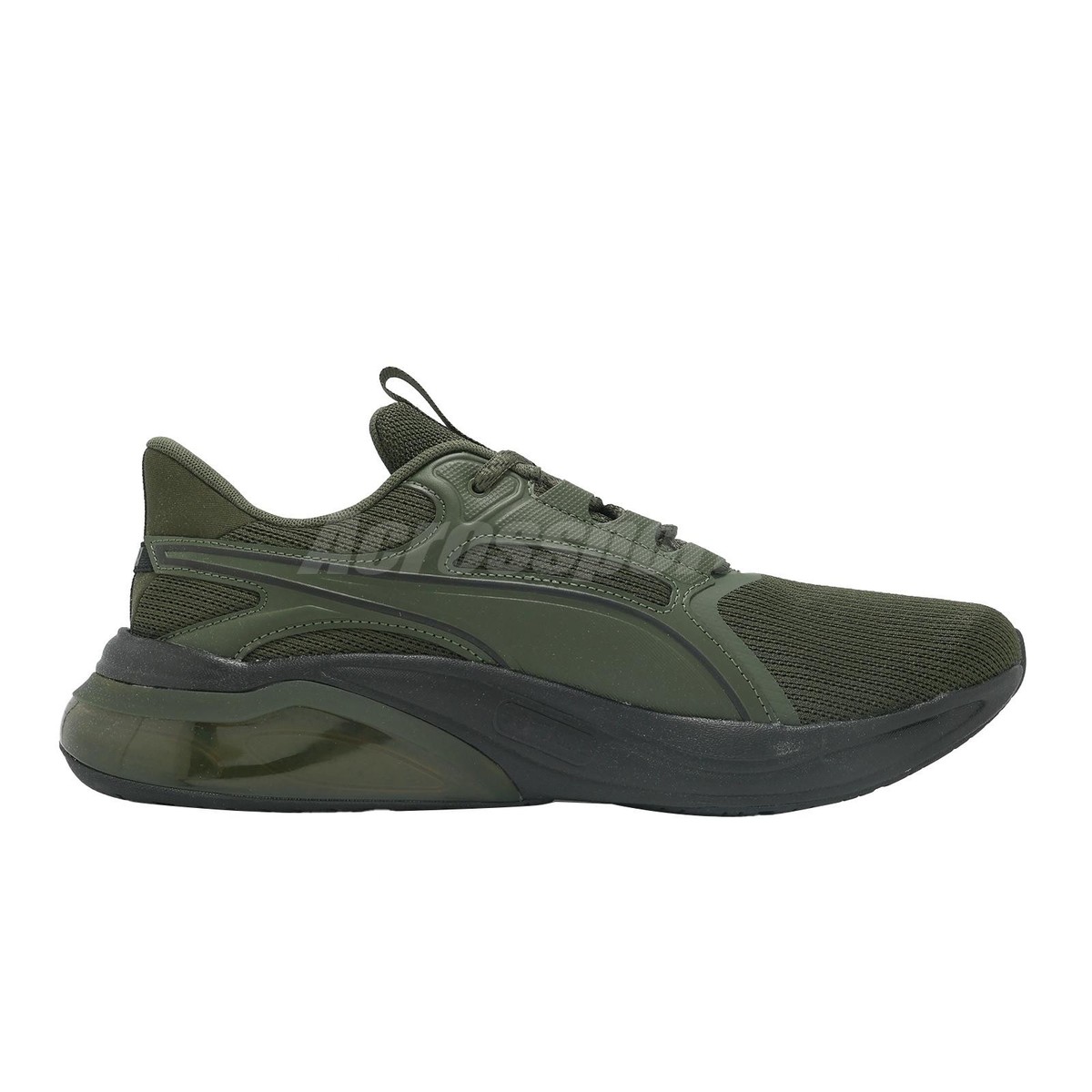 Puma Cell Thrill Dash Olive Black Men Unisex Road Running Jogging