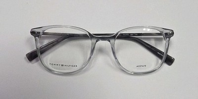 New Authentic Tommy Hilfiger Eyeglasses TH 1813 KB7 51mm Grey Clear