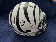 Tee Higgins - Signed Authentic NFL Helmet – Beckett Authenticated- Cincinnati