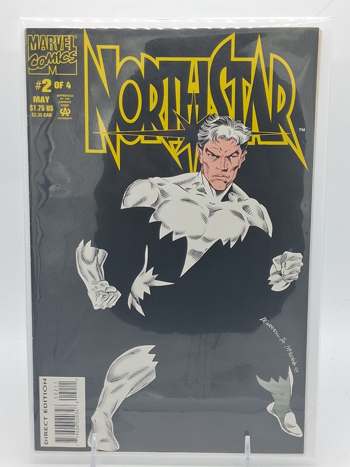 Marvel Comics May 1994 Northstar #2 Comic Book VG+/NM