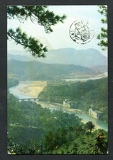 CHINA 1982  postcard   st. air mail to ITALY