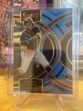2024 Panini Select - Premier Level Jackson Chourio #8 Blue Prizm /199 (RC)