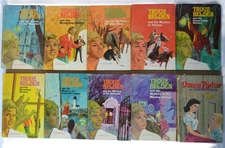Vintage Trixie Belden Books (9) & Donna Parker at Cherrydale (1) for ages 8-12