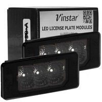 Vinstar Cree LED Smoke Kennzeichenbeleuchtung FüR Skoda Fabia II III Octavia III