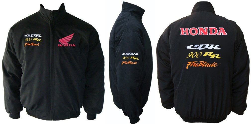 バイク ナイロンジャケット ホンダFIREBLADE 90's CBR 900 RR Fireblade Motorcycle Jacket S-6XL | eBay