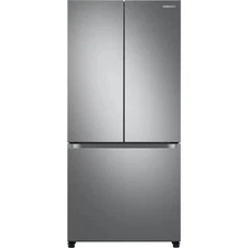 Samsung RF18A5101SR 33 Inch Counter Depth French Door Smart Refrigerator
