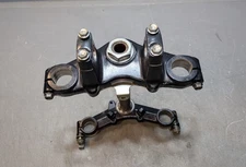 Honda XR80R XR100R Upper Lower Triple Clamp Fork Handlebar Clamps