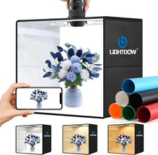 10"x10"x10" Photo Studio Light Box Photography with 96 LEDs CRI 95 , 6