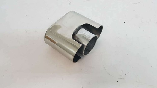 Endrohr Auspuffblende V2A Edelstahl in Chrom für Fiat 500 Bj. 2007-2020 AB_500 - Bild 5 von 6