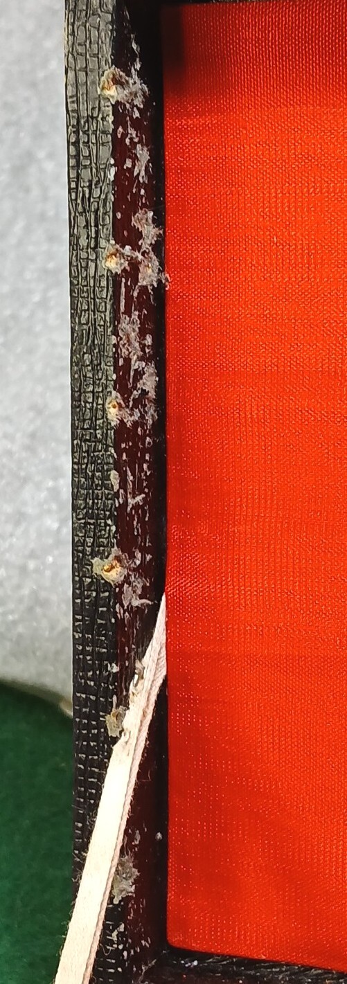 Vtg Set Of 6 Japan Stainless Steel Partial Serrated Steak Knives, Original Box