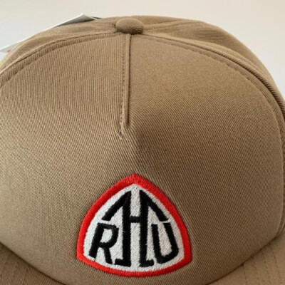 Unused] ZARA × RHUIGI Embroidered Logo Cap in Brown, Size M