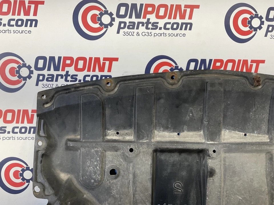 2008 Infiniti G37 Lower Engine Splash Guard Skid Plate 75892 OEM 21BAXD3 - Image 3 of 4