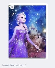 Diamond Dots Painting Kit 30 x 40 cm Disney Elsa