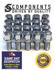 20 Silver Skoda Wheel Bolts for Kodiaq Kushaq Octavia M14x1.5 Original style