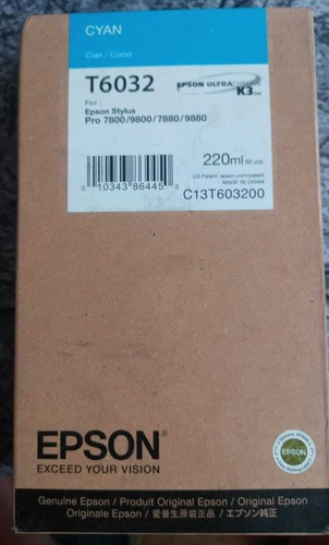 Oryginalny Epson T6031 T6032 T6033 T6034 T6035 T6036 T6037 T6039 T603B T603C - Zdjęcie 3 z 11