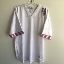 Rare Vintage Logo Athletic NFL Tennessee Oilers Inaugural 1997 Blank Jersey L